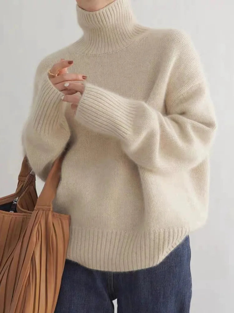 LYNN | MAGLIONE DOLCEVITA IN LANA