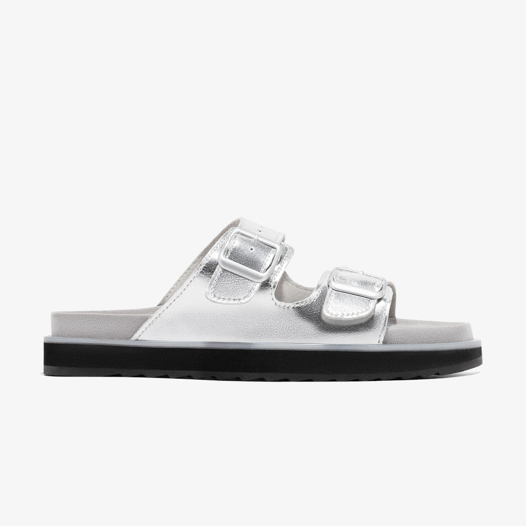 Alessia | Sandali Nordic con Fibbia Argento