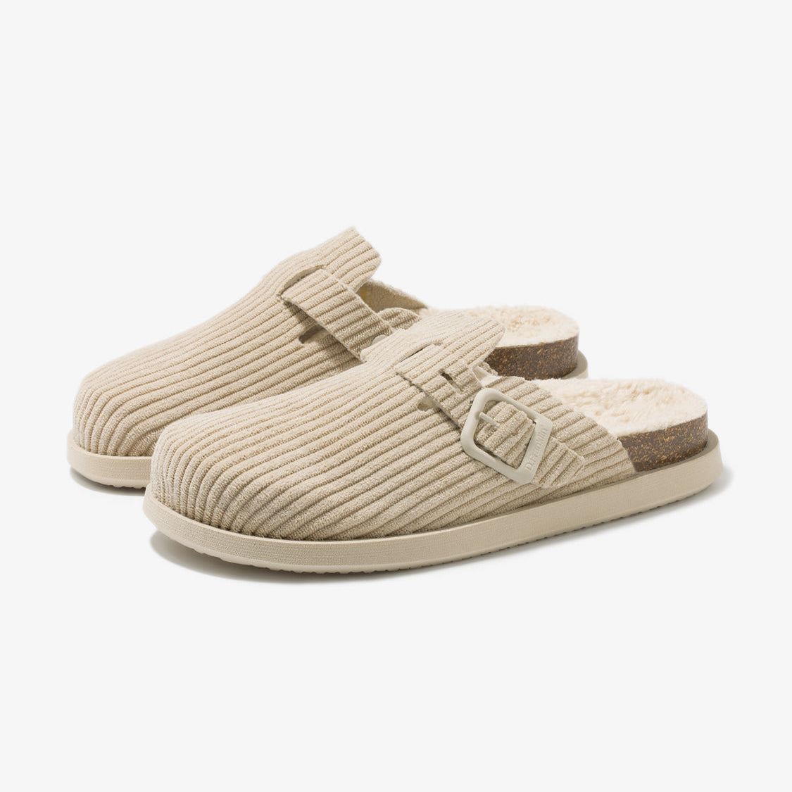 Vittoria | Clog in Velluto a Coste Beige