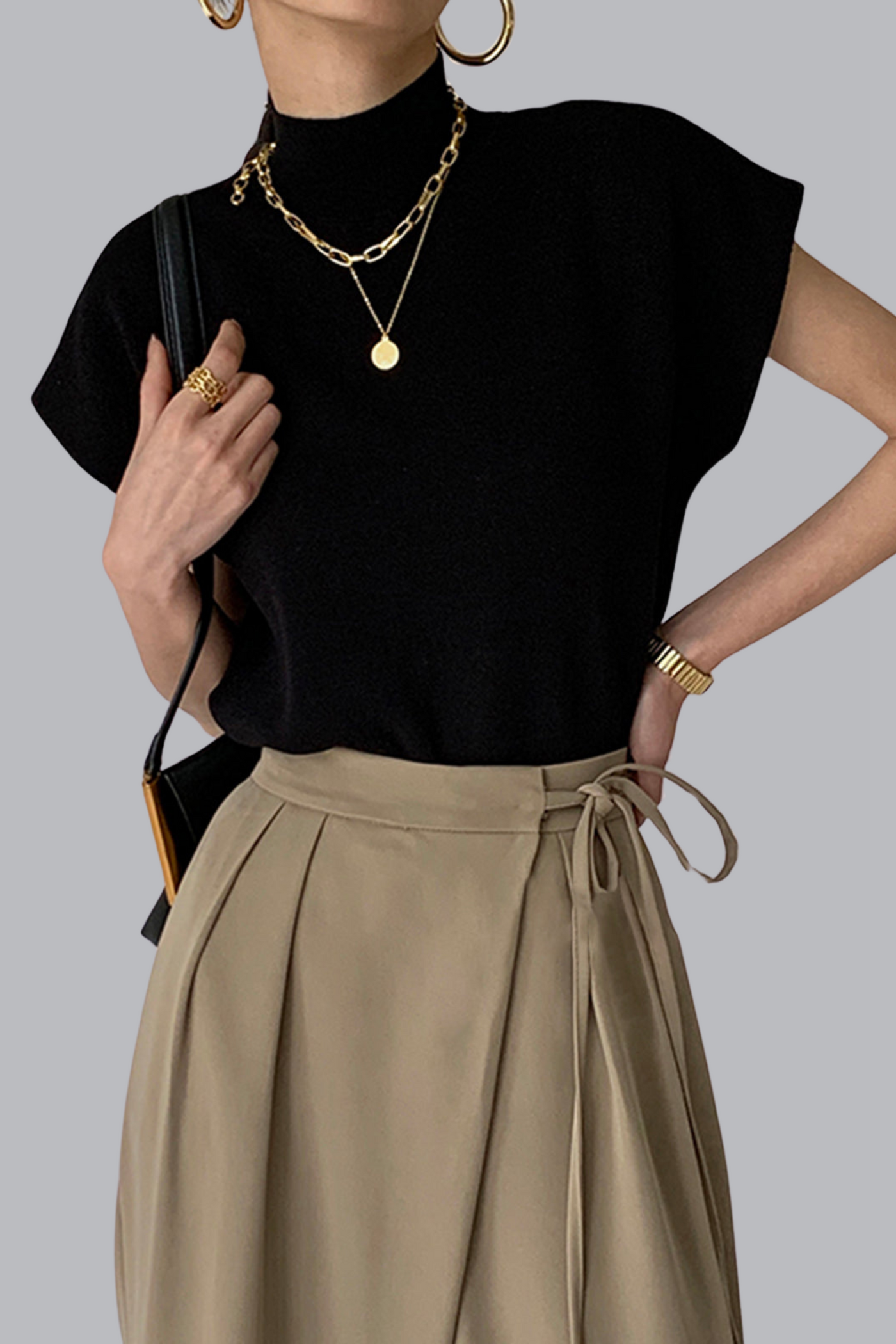 Elisa | Gilet Maglia Morbida Effetto Lana per Look Chic e Comodi