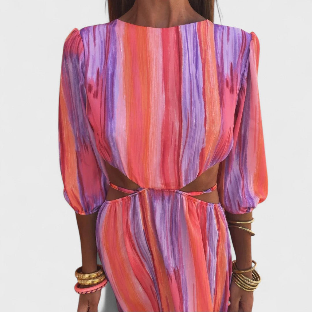 Paloma | Abito Elegante con Cut-Out Laterali