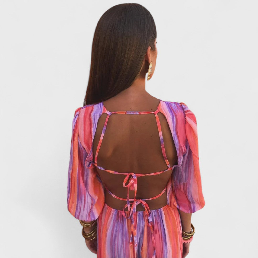 Paloma | Abito Elegante con Cut-Out Laterali