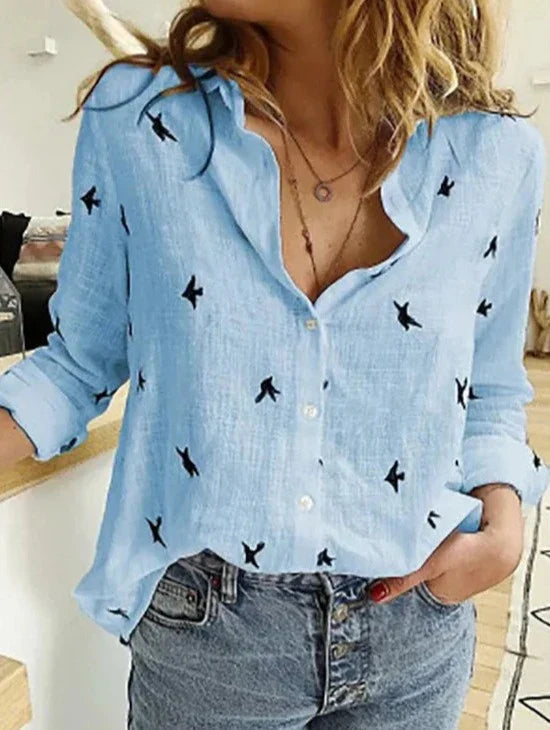 Evelyn | Camicia Elegante A Maniche Lunghe