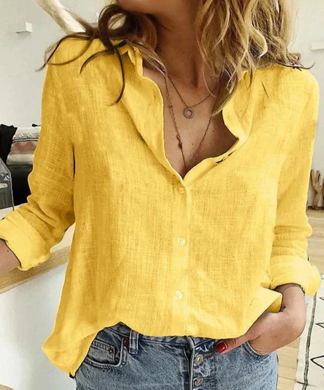 Evelyn | Camicia Elegante A Maniche Lunghe