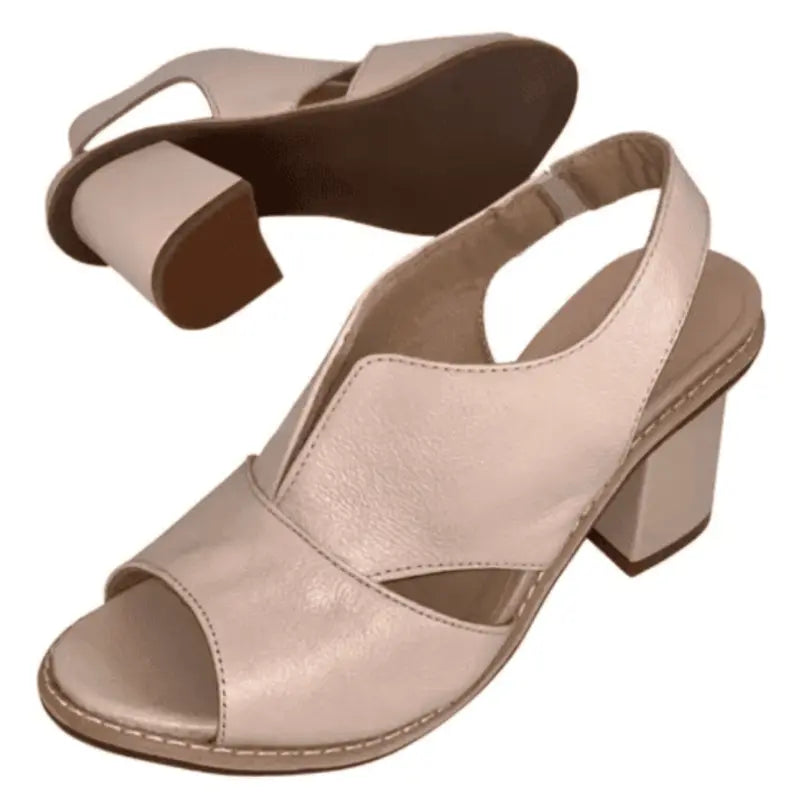 Gisella | Sandali Chic in Pelle da Donna dal Design Elegante e Raffinato