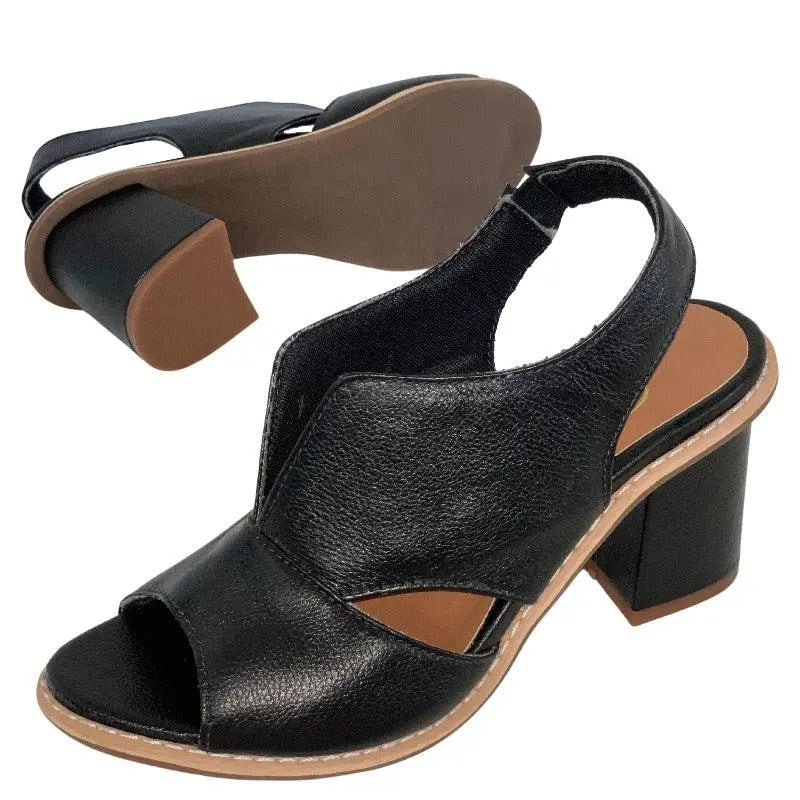 Gisella | Sandali Chic in Pelle da Donna dal Design Elegante e Raffinato