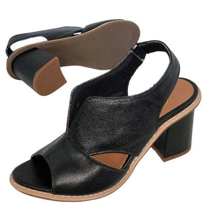 Gisella | Sandali Chic in Pelle da Donna dal Design Elegante e Raffinato