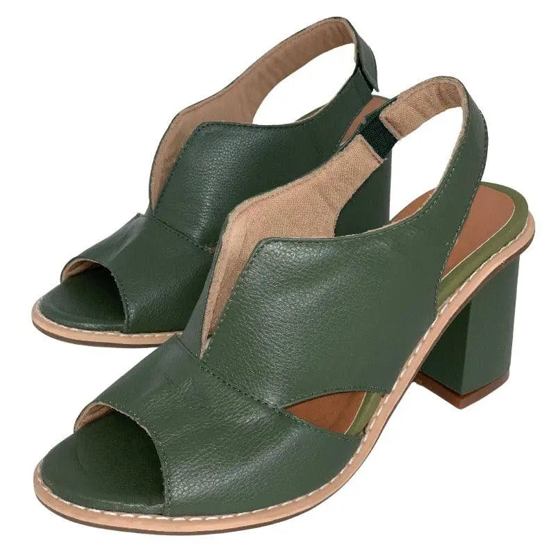 Gisella | Sandali Chic in Pelle da Donna dal Design Elegante e Raffinato