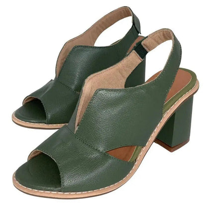 Gisella | Sandali Chic in Pelle da Donna dal Design Elegante e Raffinato