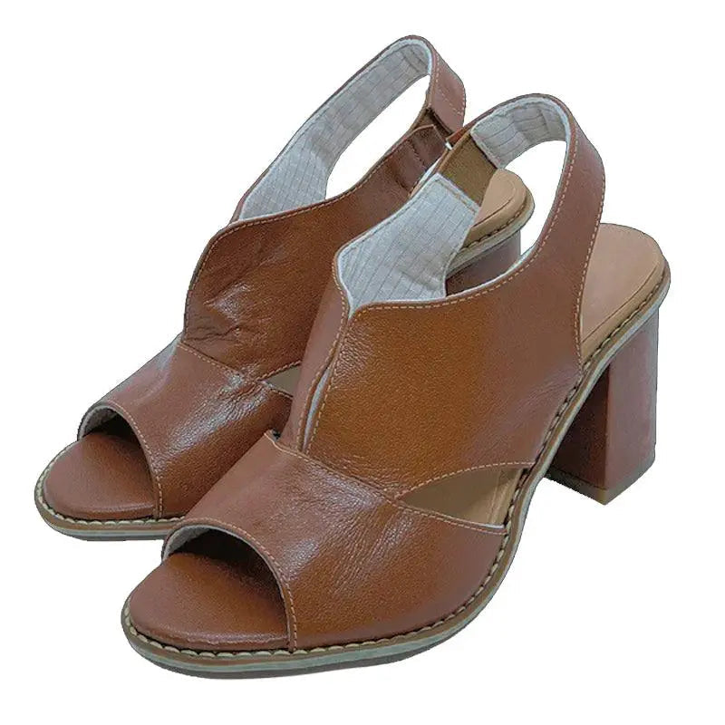 Gisella | Sandali Chic in Pelle da Donna dal Design Elegante e Raffinato