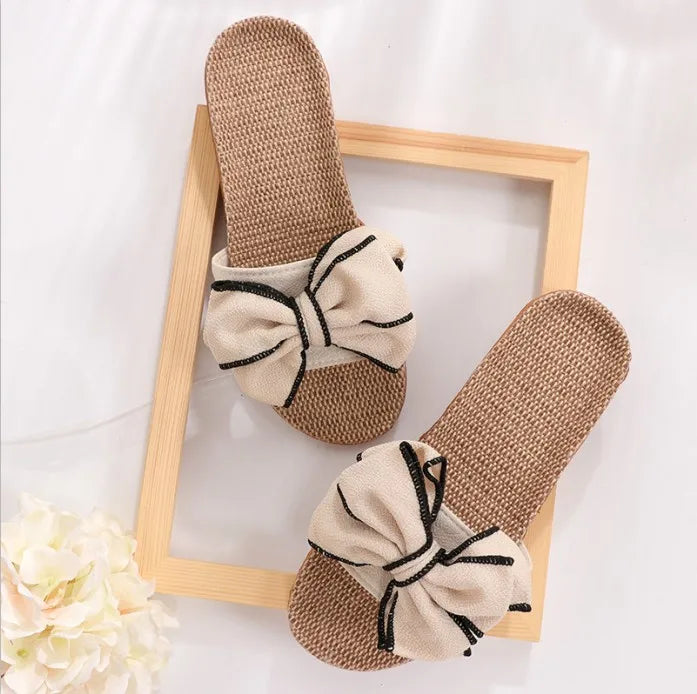 Lucia | Infradito Eleganti da Donna con Fiocco Chic e Comfort Quotidiano