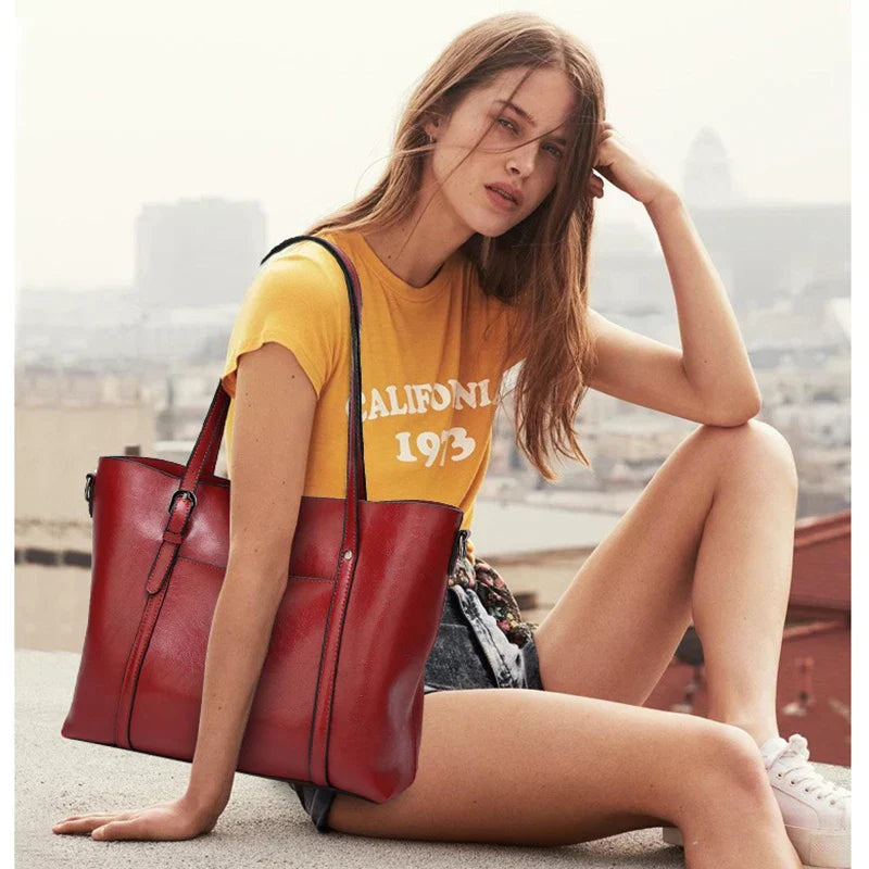Eleganza di Kelley - Borsa in pelle