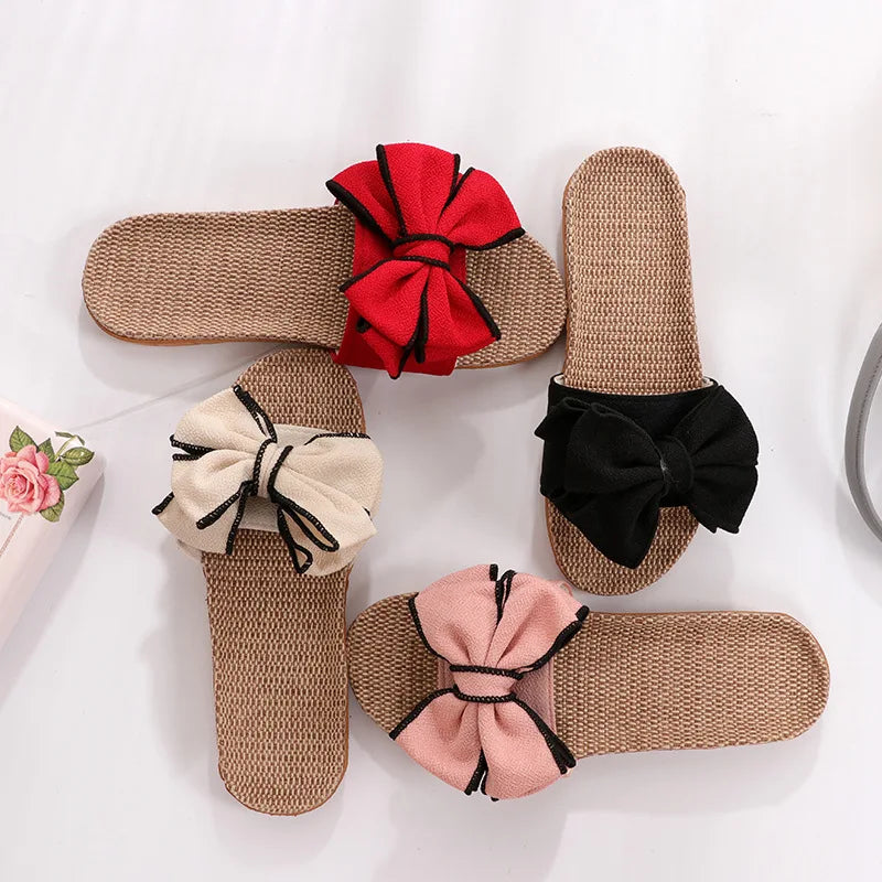 Lucia | Infradito Eleganti da Donna con Fiocco Chic e Comfort Quotidiano