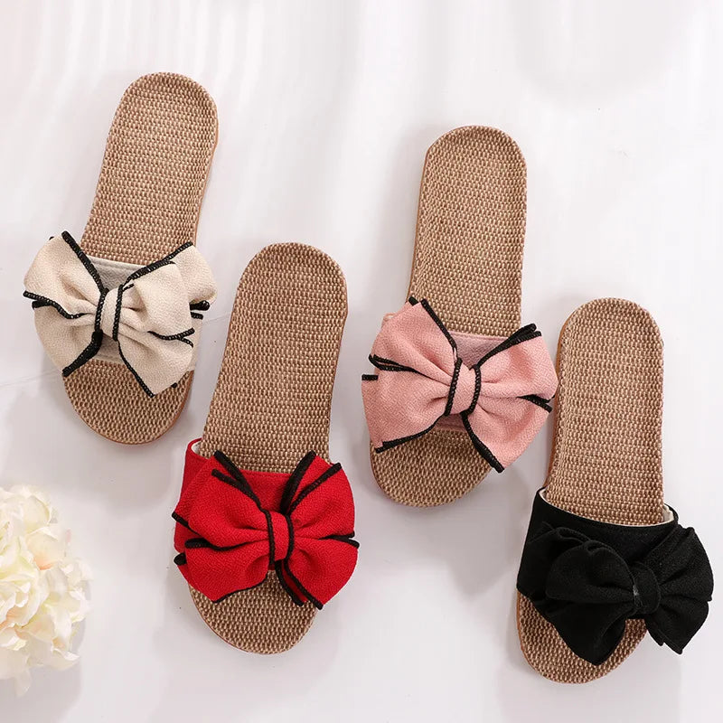 Lucia | Infradito Eleganti da Donna con Fiocco Chic e Comfort Quotidiano