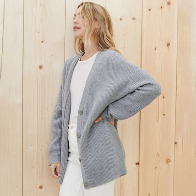 Emilia | Cardigan Oversize Elegante per Autunno e Inverno