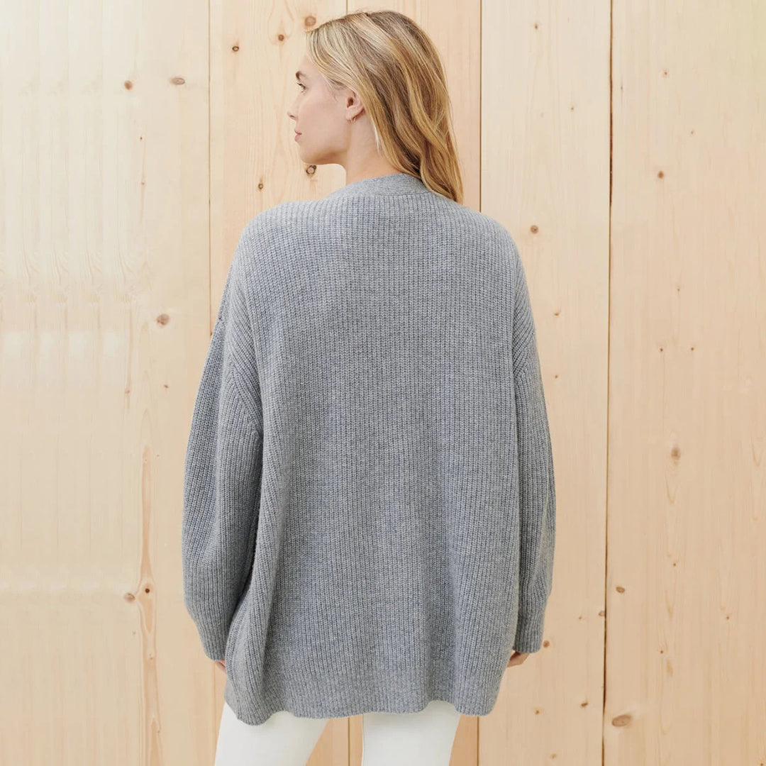 Emilia | Cardigan Oversize Elegante per Autunno e Inverno