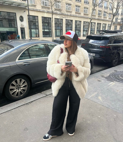 Giorgio | Cappotto Lungo Dritto con Tasche Laterali