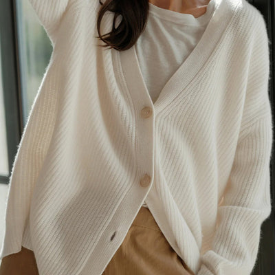 Emilia | Cardigan Oversize Elegante per Autunno e Inverno