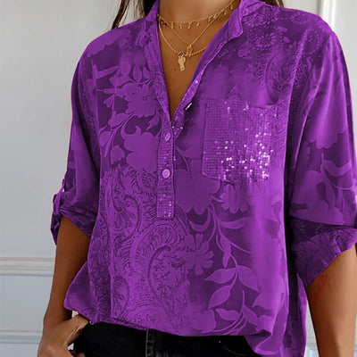 Jessika | Top Estivo Elegante Con Scollo A V