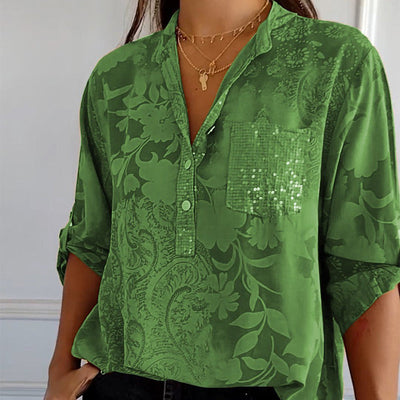 Jessika | Top Estivo Elegante Con Scollo A V