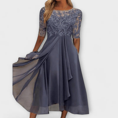 Melissa | Abito Elegante Ricamato a Mano per Eventi Speciali