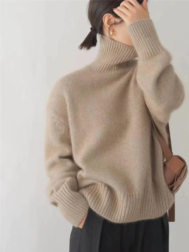 LYNN | MAGLIONE DOLCEVITA IN LANA