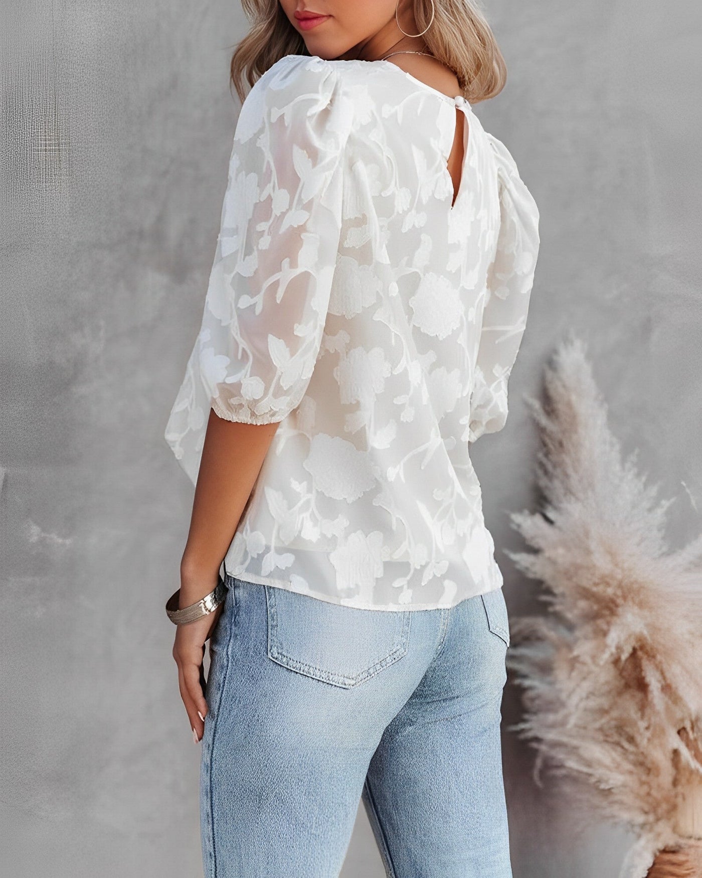 Manuela | Camicetta Elegante in Chiffon