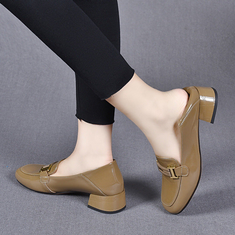 Bordowe | Mocassini Slip-On in Pelle Bordeaux