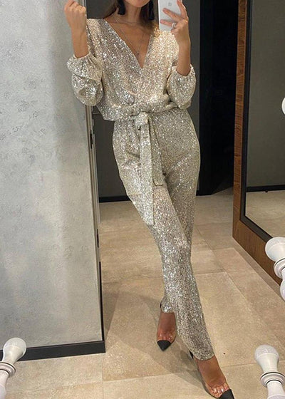 Sofia | Tuta Elegante Con Paillettes