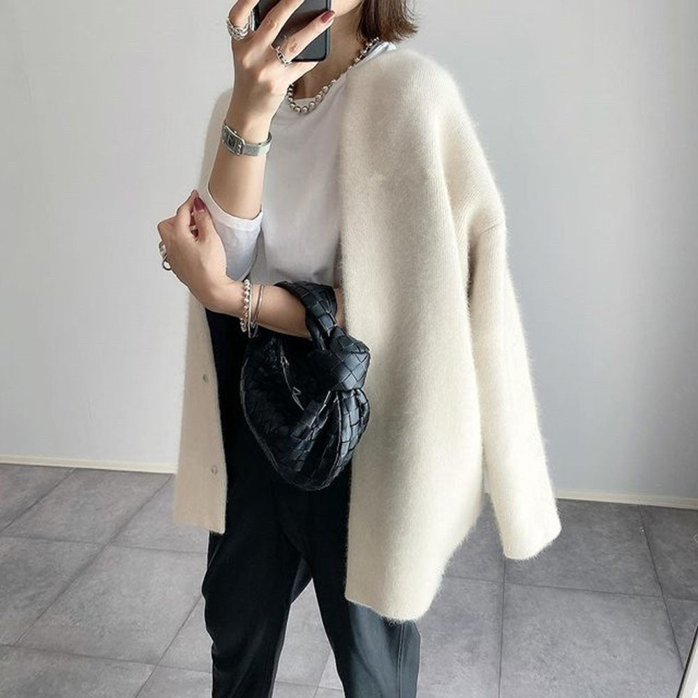 Silvia | Cardigan Elegante in Cashmere Morbido