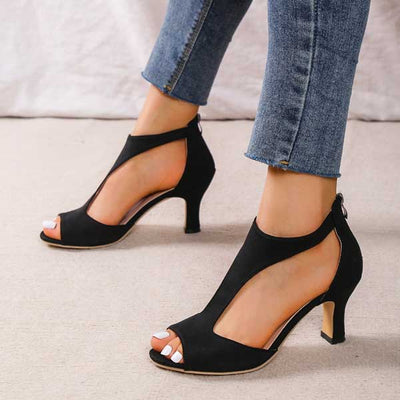 Sofia | Sandali Ortopedici Eleganti con Tacco Comfort