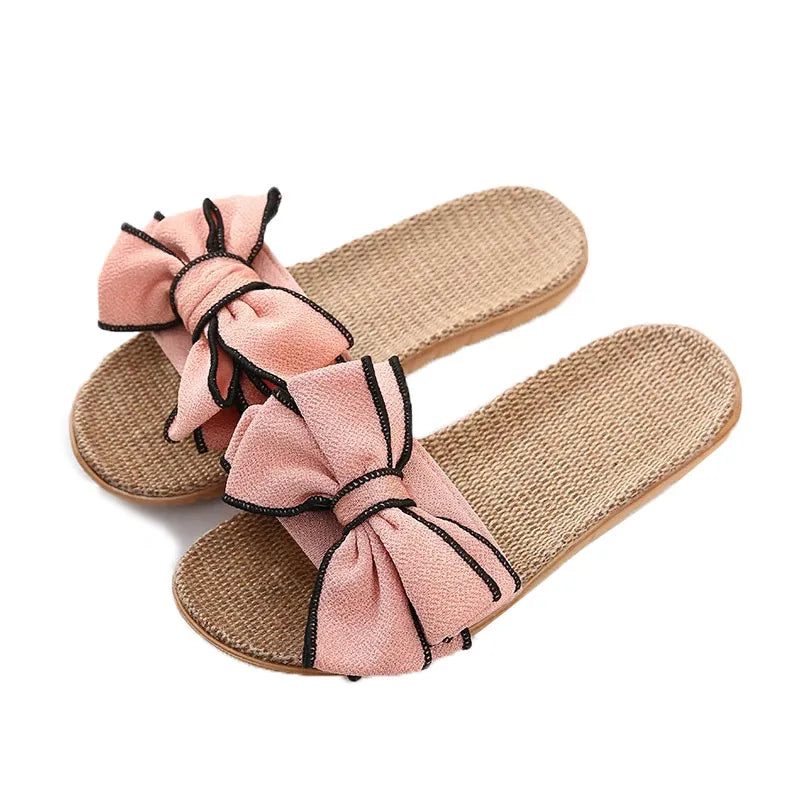 Lucia | Infradito Eleganti da Donna con Fiocco Chic e Comfort Quotidiano