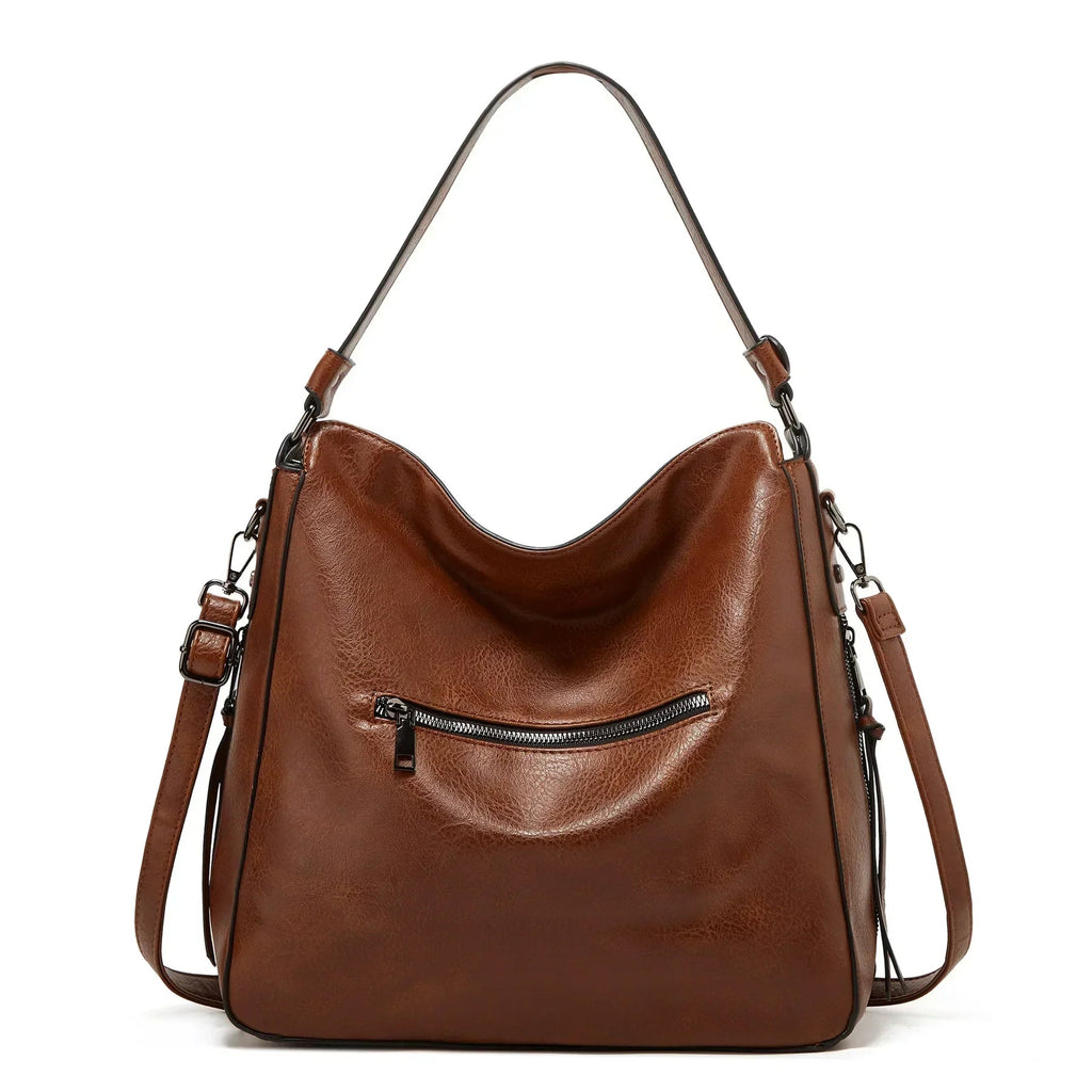 Borsa a tracolla in pelle dal fascino vintage di Muriel