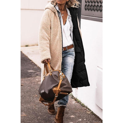 Isabella | Cappotto Lungo Reversibile Elegante