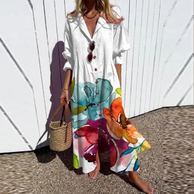 SÉRAPHINE | Abito Bohémien Elegante per uno Stile Libero e Romantico