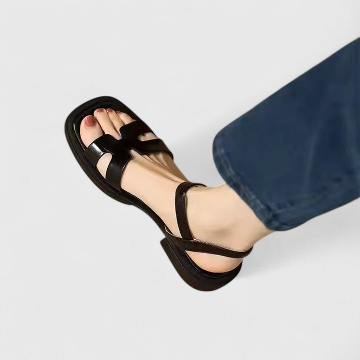 Chiara | Sandali Eleganti Donna con Cinturino e Punta Aperta