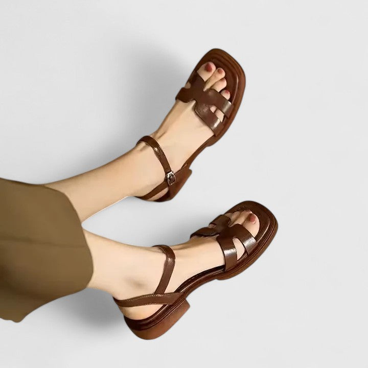 Chiara | Sandali Eleganti Donna con Cinturino e Punta Aperta
