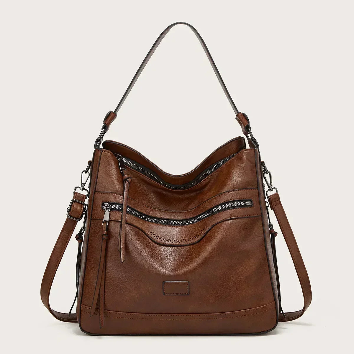Borsa a tracolla in pelle dal fascino vintage di Muriel