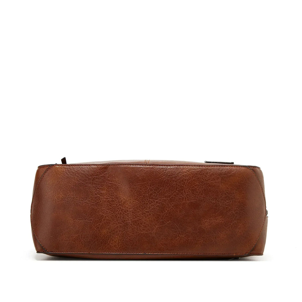 Borsa a tracolla in pelle dal fascino vintage di Muriel