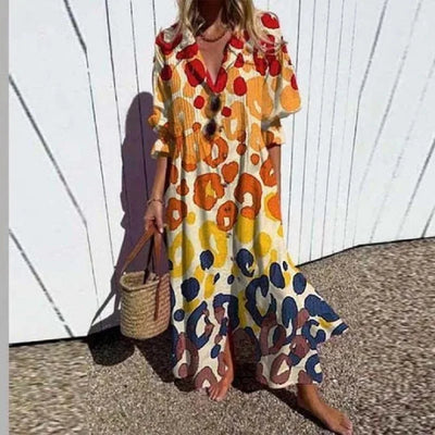 SÉRAPHINE | Abito Bohémien Elegante per uno Stile Libero e Romantico