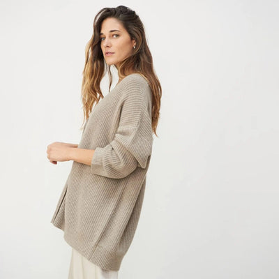 Emilia | Cardigan Oversize Elegante per Autunno e Inverno