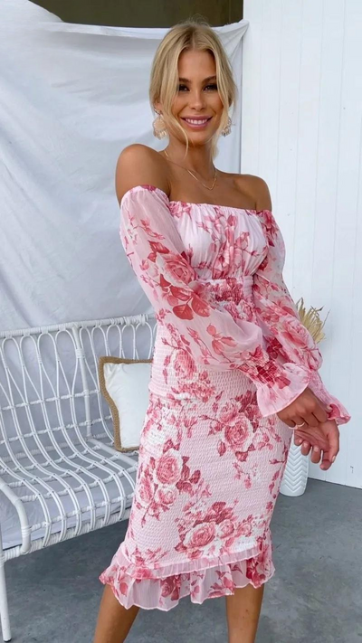Kendall | Elegante Abito Midi (Scorte Limitate)