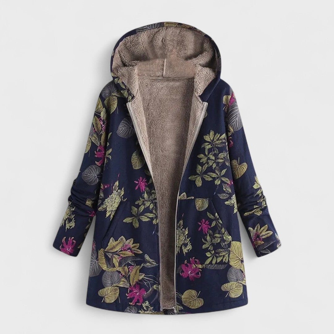 Flora | Parka Invernale Elegante con Cappuccio