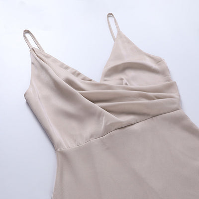 Elena | Abito Lungo Elegante Con Spacco