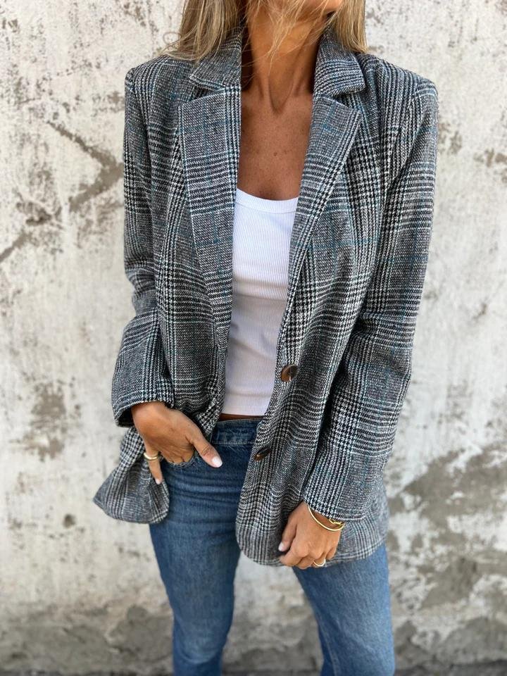 Marta | Blazer Elegante a Quadri