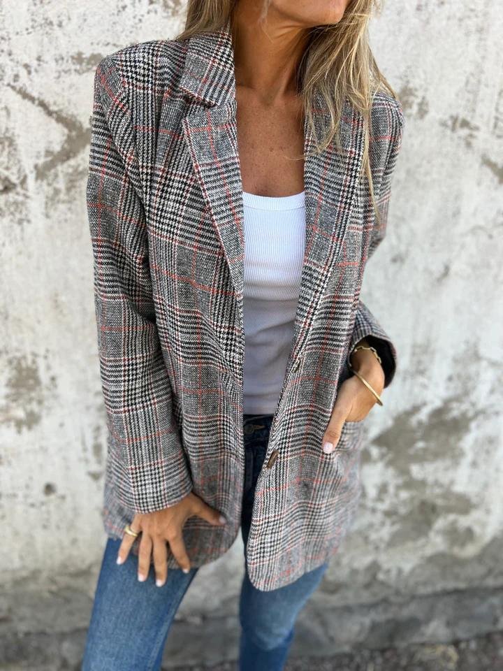 Marta | Blazer Elegante a Quadri