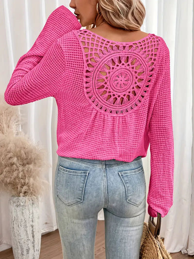 Maya | Top Manica Lunga Elegante