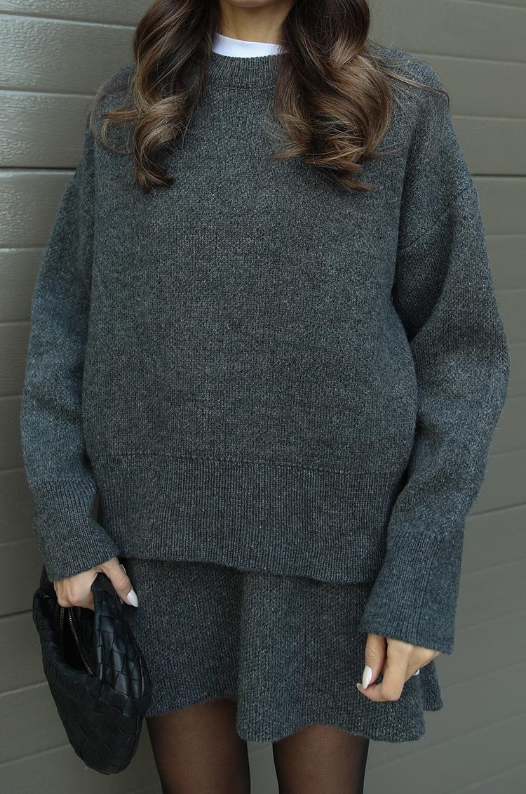 Sibilla | Set Donna Maglione Oversize & Gonna