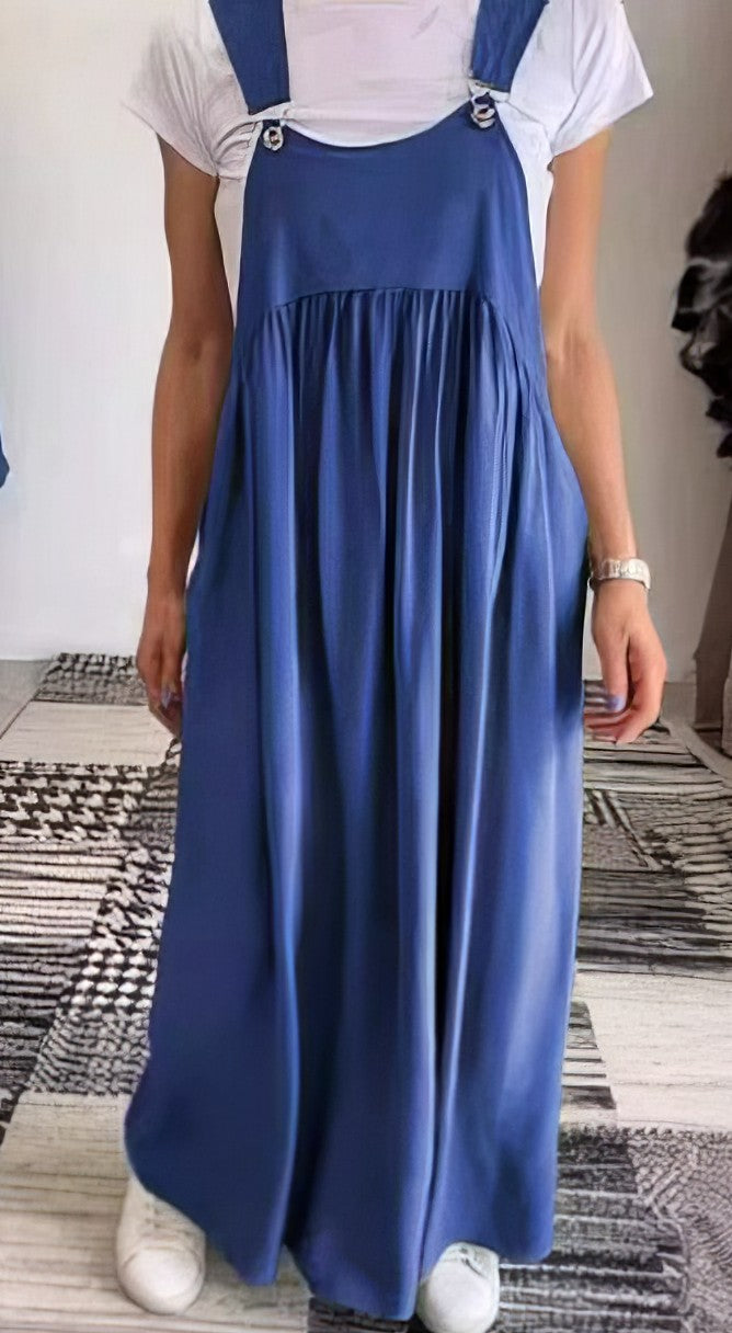 Camille | Vestito Fluido Senza Maniche per uno Stile Casual-Chic