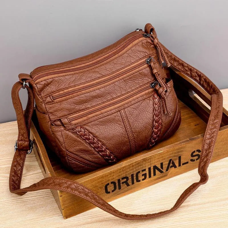 Borsa Sophia's Soft Elegance | in pelle